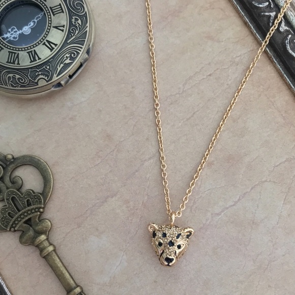 KATE SPADE • Run Wild Cheetah Necklace - Picture 8 of 8